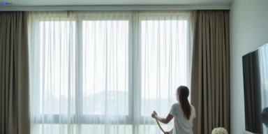 Delicate sheer drape cleaning elizabeth-bay-nsw Fresho Curtain Cleaning