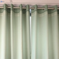 Stained curtain before professional treatment in elizabeth-bay-nsw
